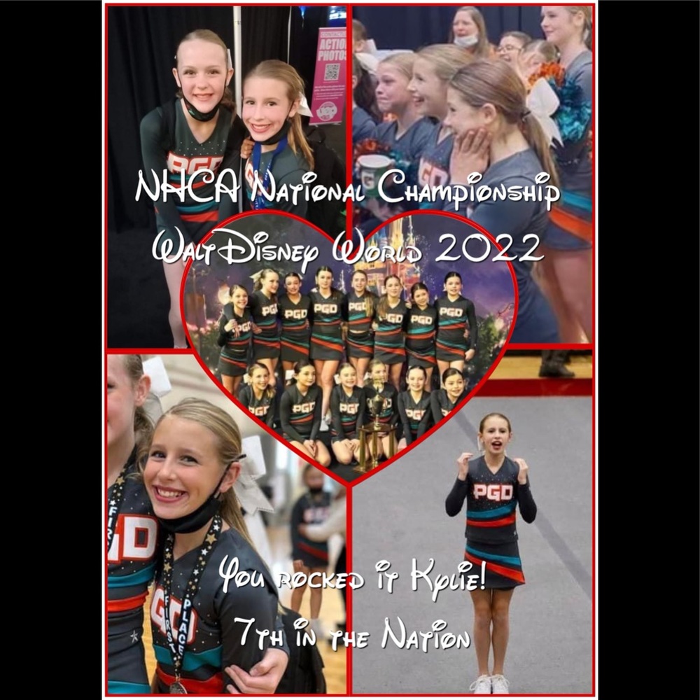 ❤️CONGRATULATIONS KYLIE❤️ NHCA Championship Disney World -7th in the Nation❤️